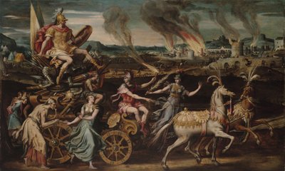 El triunfo de Marte de Antoine Caron
