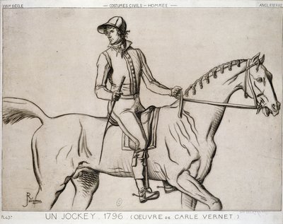 Jinete de Antoine Charles Horace Vernet