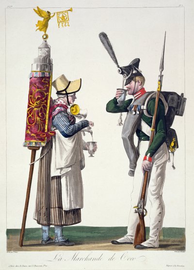 El vendedor de cacao de Antoine Charles Horace Vernet