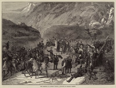Los franceses en Argelia de Antoine Charles Horace Vernet