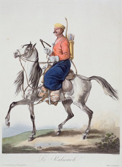 El Kalmyk de Antoine Charles Horace Vernet