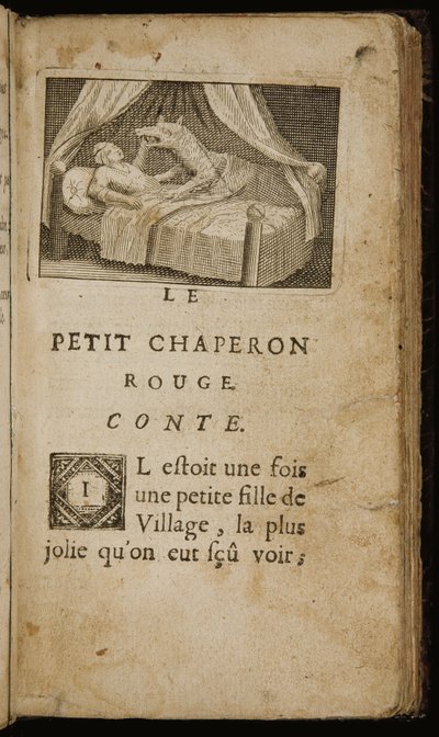 Portada de "Historias o Cuentos del Pasado. Con Moralidades" de Charles Perrault, París: Claude Barbin, 1697 de Antoine Clouzier
