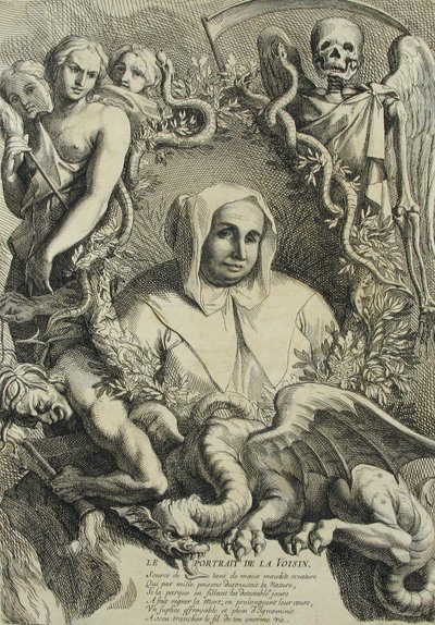 Retrato de la Voisin de Antoine Coypel