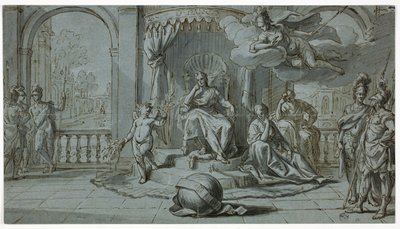 Alejandro Magno planea la conquista del mundo de Antoine Dieu