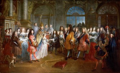 Matrimonio de Luis de Francia, Duque de Borgoña, y María Adelaida de Saboya, 7 de diciembre de 1697 de Antoine Dieu