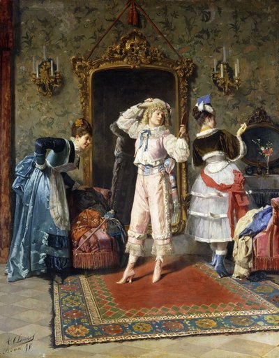 Preparación para el baile de Antoine Ducros