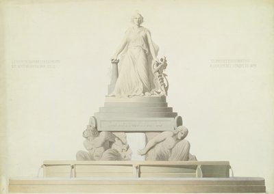 Proyecto para el monumento destinado a la Place de l