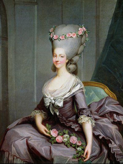 Marie-Therese de Savoie-Carignan (1749-92) Princesa de Lamballe de Antoine François Callet