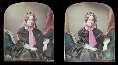 Retrato de una mujer (daguerrotipo) de Antoine Francois Jean Claudet