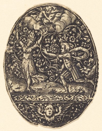 Apolo y Dafne de Antoine Jacquard