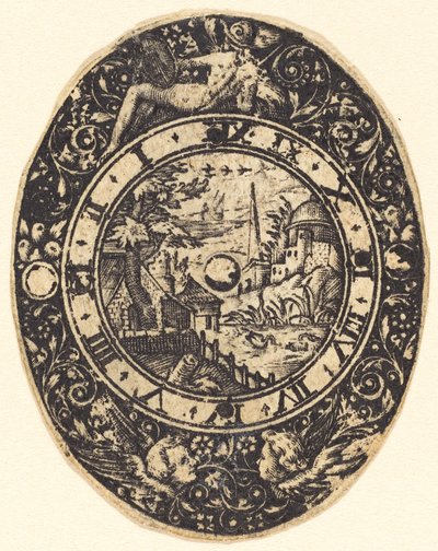 Paisaje con un obelisco de Antoine Jacquard