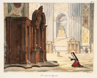 Varita en la Basílica de San Pedro de Antoine Jean Baptiste Thomas
