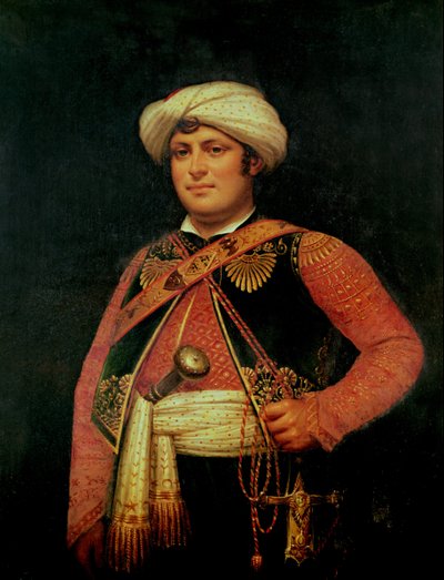 Roustan (1780-1845) (óleo sobre lienzo) de Antoine Jean (attr. to) Gros
