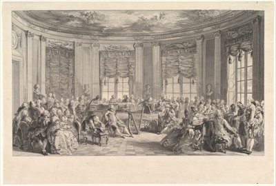 El Concierto, 1774 de Antoine Jean Duclos