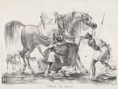 Árabe del desierto de Antoine Jean Gros