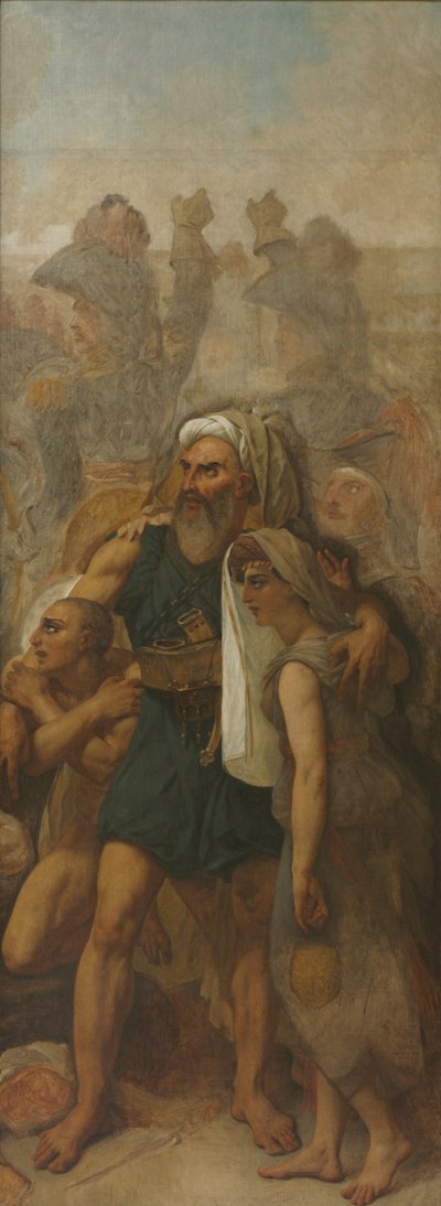 Familia egipcia de Antoine Jean Gros