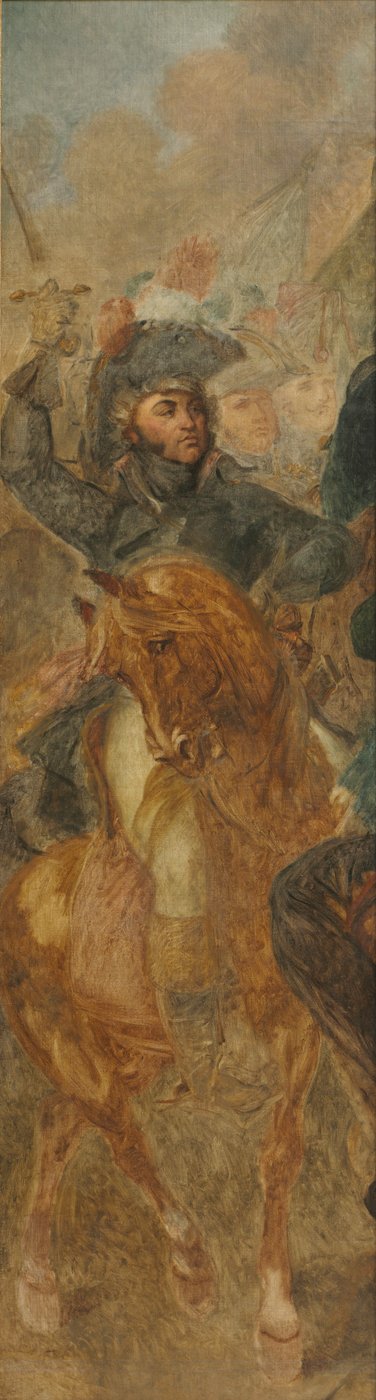 General Jean-Baptiste Kléber (boceto para La Batalla de las Pirámides), c. 1835 de Antoine Jean Gros