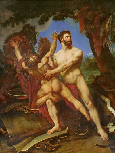 Hércules y Diomedes de Antoine Jean Gros