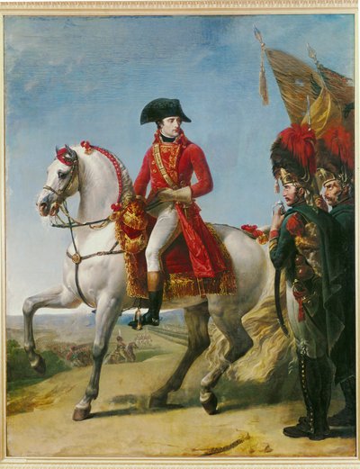Napoleón Bonaparte, Primer Cónsul, tras la batalla de Marengo ... de Antoine Jean Gros