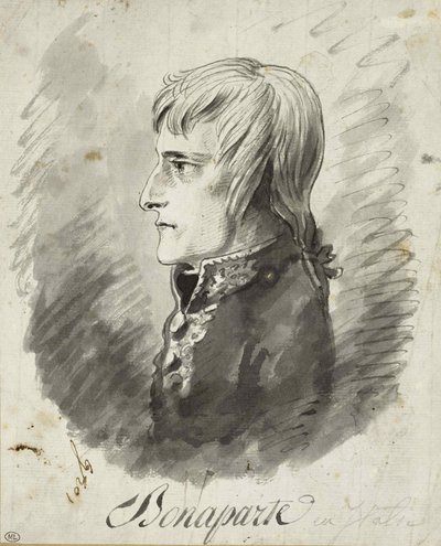 Napoleón Bonaparte, General en jefe del Ejército de Italia, ca. 1797 de Antoine Jean Gros