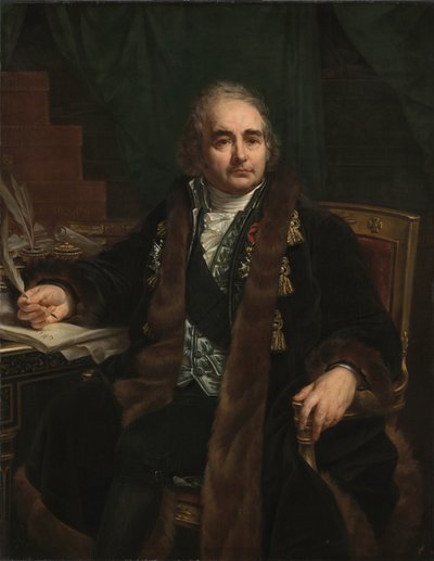 Retrato del Conde Jean-Antoine Chaptal, 1824 de Antoine Jean Gros