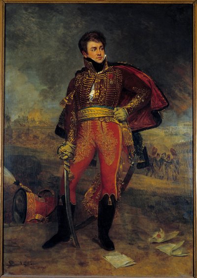 Retrato del General Conde François Fournier Sarlovèze (1773-1827) de Antoine Jean Gros
