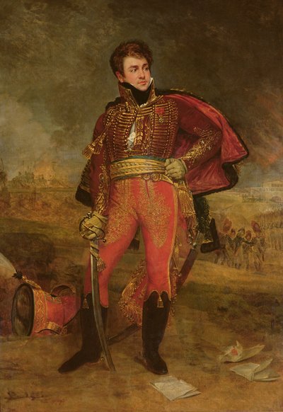 Retrato del General François Fournier-Sarvoleze (1773-1827) 1812 de Antoine Jean Gros