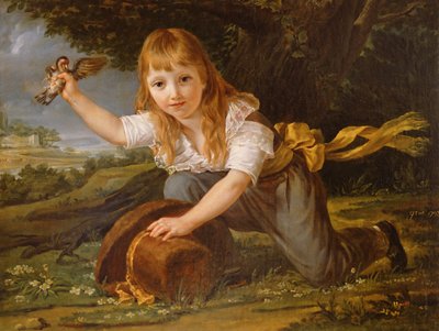 Retrato de Paulin des Hours Farel, 1793 de Antoine Jean Gros