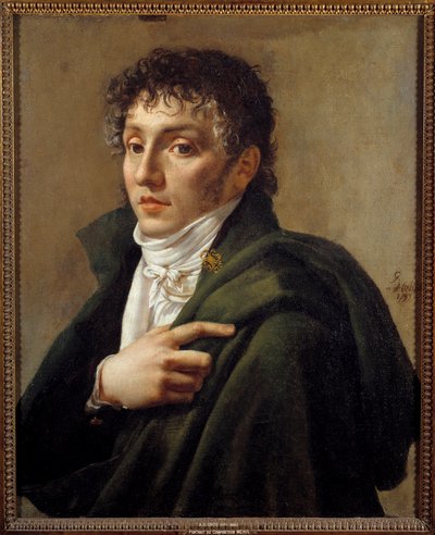 Retrato del compositor Etienne Mehul de Antoine Jean Gros
