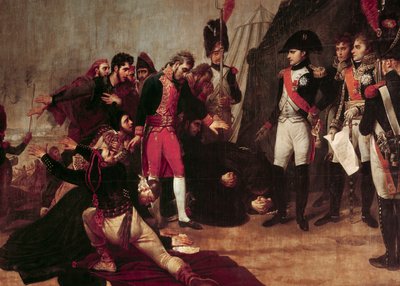 La rendición de Madrid. Napoleón I recibe la rendición de Madrid el 4 de diciembre de 1808 de Antoine Jean Gros