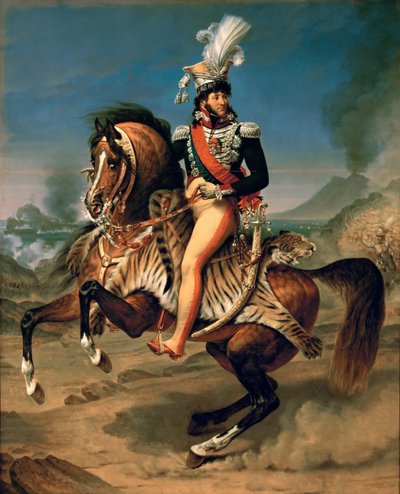 Retrato Ecuestre de Joachim Murat 1767-1815 de Antoine Jean Gros Baron