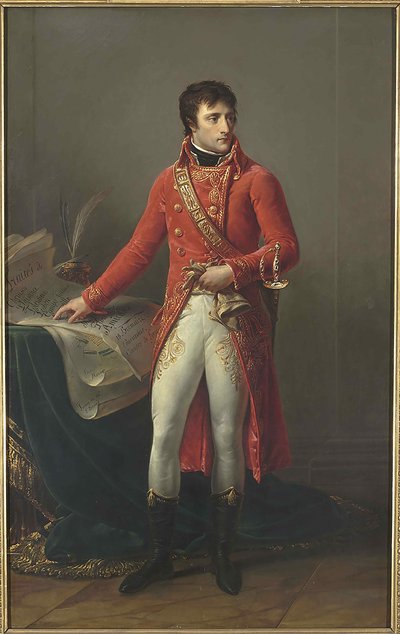 Napoleón Bonaparte como Primer Cónsul de Francia, 1803 de Antoine Jean Gros Baron