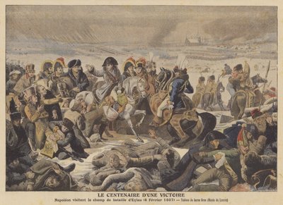 Napoleón en el Campo de Batalla de Eylau (8 de febrero de 1807) de Antoine Jean after Gros