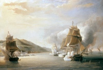 Conquista de Argelia, 3 de julio de 1830 (óleo sobre lienzo) de Antoine Leon Morel Fatio
