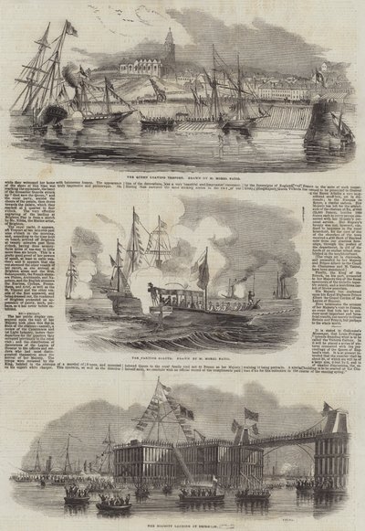 La visita de Su Majestad a Francia de Antoine Leon Morel Fatio