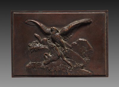 Águila con gamuza, c. 1830 - 1875 de Antoine Louis Barye