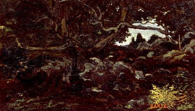 En el bosque de Fontainebleau de Antoine Louis Barye