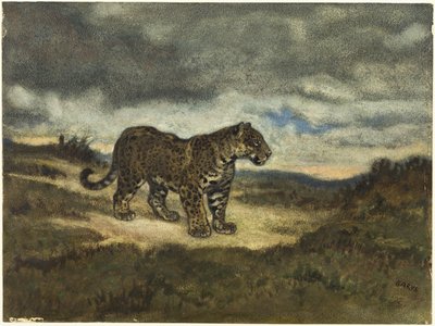 Jaguar de pie de Antoine Louis Barye