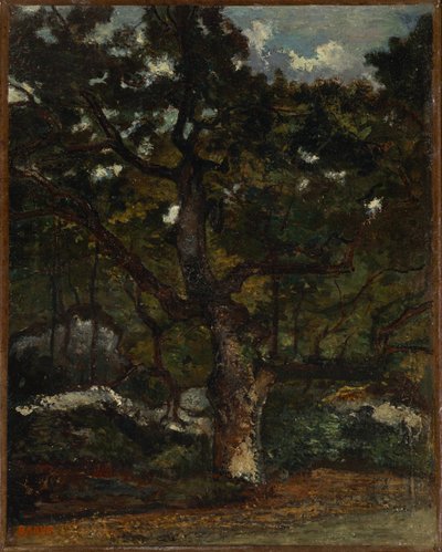 Lote en el Bosque de Fontainebleau de Antoine Louis Barye