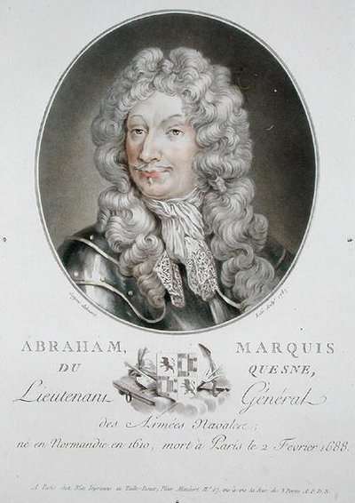 Abraham (1610-88) Marqués de Quesne de Antoine Louis Francois (after) Sergent Marceau