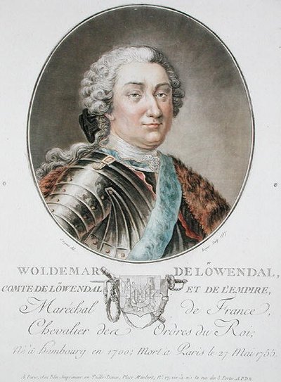 Woldemar de Lowendal (1700-55) 1787, de 
