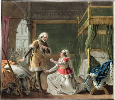 La devoción heroica de Margarita de Provenza (1219-95) 1787 de Antoine Louis Francois Sergent Marceau