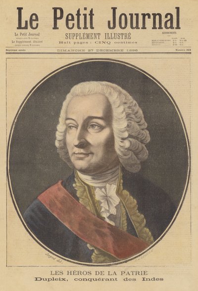 Joseph Francois Dupleix, Gobernador General de la India Francesa de Antoine Louis Francois after Sergent Marceau