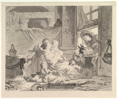 La Familia del Granjero de Antoine Louis Romanet
