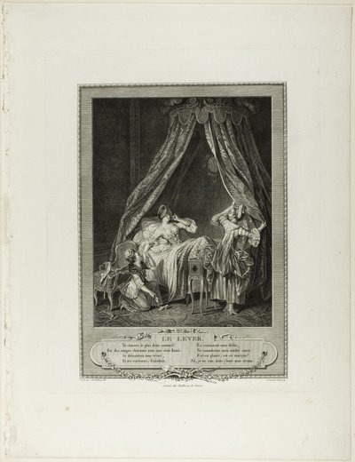 Rising, de Monument du Costume Physique et Moral de la fin du Dix-huitième siècle de Antoine Louis Romanet