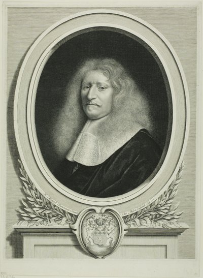 Retrato de Guillaume de Brisacier de Antoine Masson