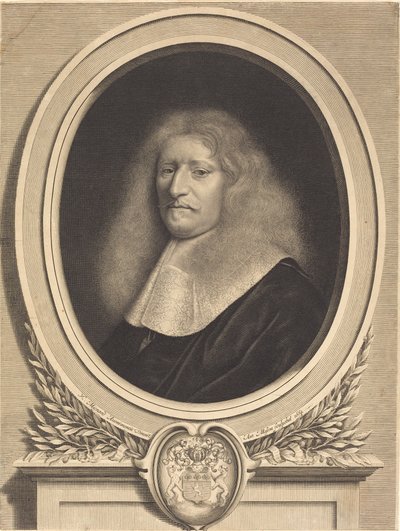 Guillaume de Brisacier de Antoine Masson after Nicolas Mignard