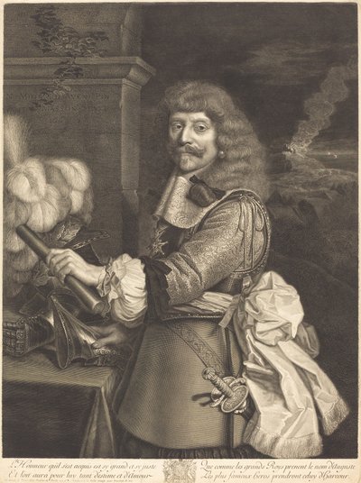 Henri de Lorraine de Antoine Masson after Nicolas Mignard