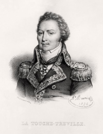 Retrato de Louis-René Madelaine Le Vassor, conde de La Touche-Tréville de Antoine Maurin