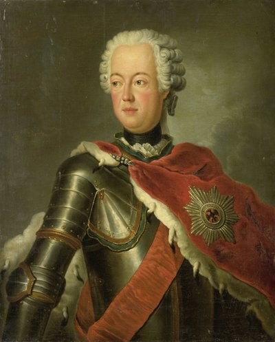 Retrato de August Wilhelm (1722-1758) de Antoine Pesne (copy after)